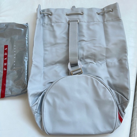 Prada Luna Rossa Bag Sailing Drawstring Bag - Picture 3 of 9